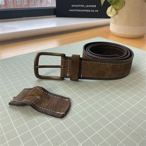 leather belt shortening service